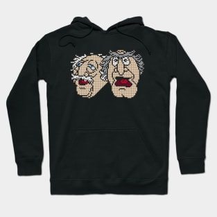 POXELART - Statler and Waldorf for president Hoodie